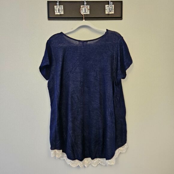 Altar'd State Lace Trim Top - Picture 4 of 5